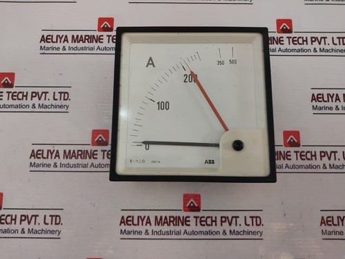 Abb 200 500a analog ammeter - abb, 0-200/500a